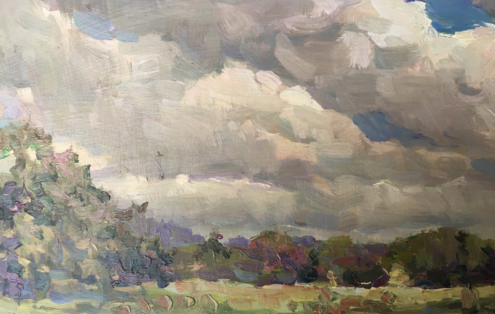 Oil painting cloudy weather Sergey Ivanovich - 10