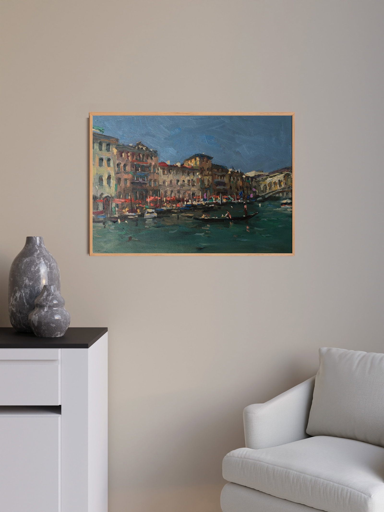 Oil painting seafront Sergey Ivanovich - 2