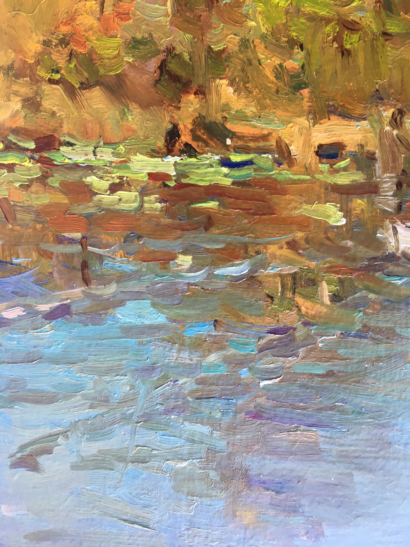 Oil painting Fisherman Sergey Ivanovich - 5
