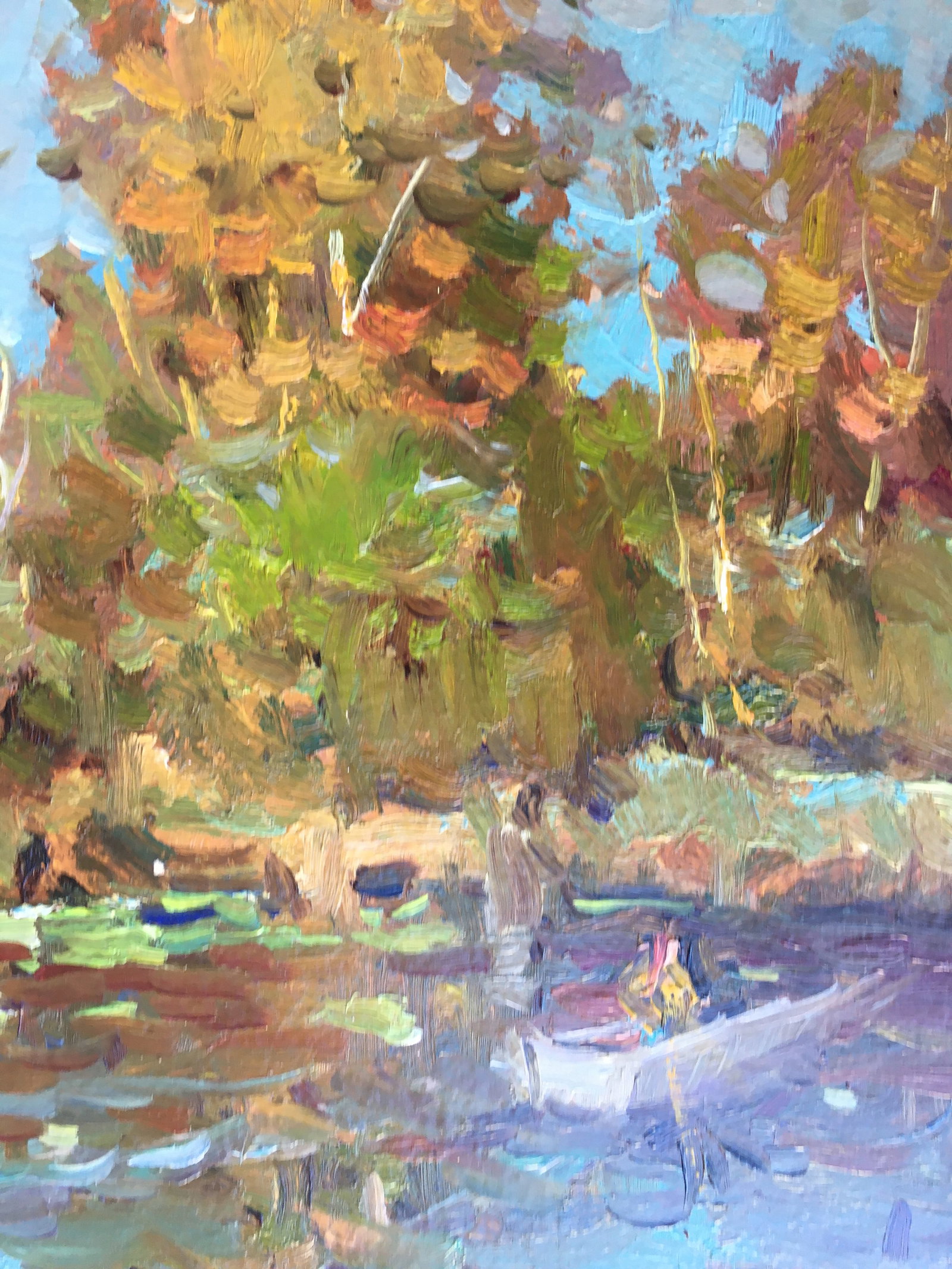 Oil painting Fisherman Sergey Ivanovich - 9