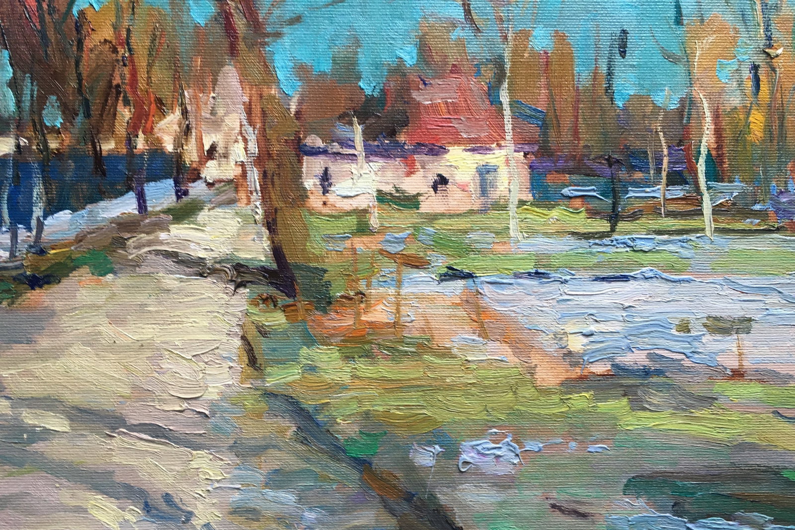Oil painting Street Sergey Ivanovich - 10