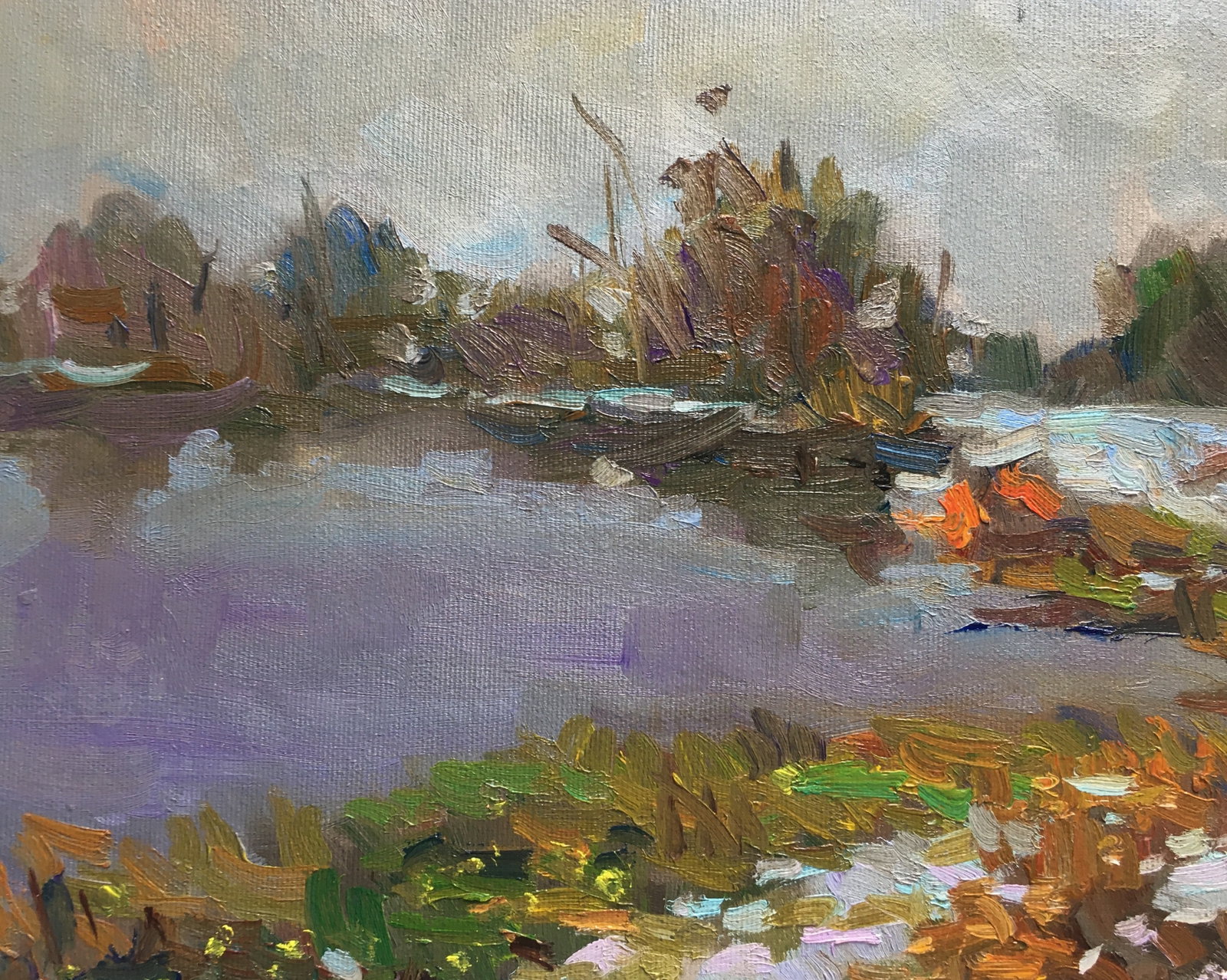 Oil painting Spring is coming Sergey Ivanovich - 3