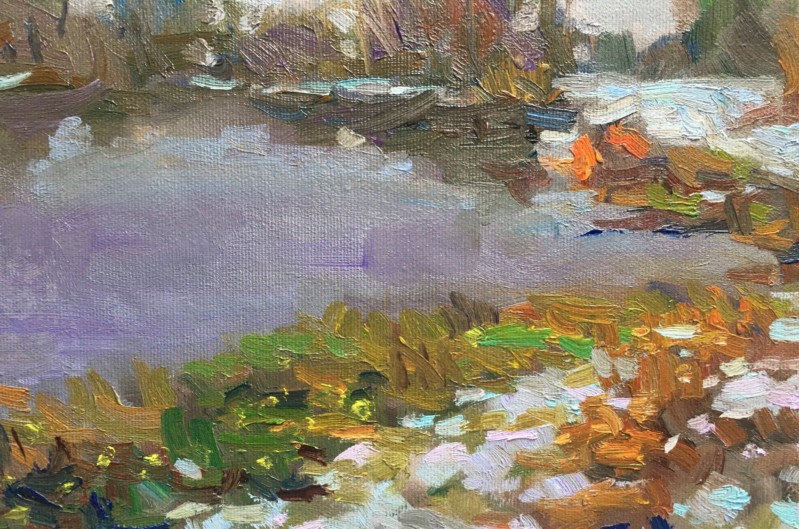 Oil painting Spring is coming Sergey Ivanovich - 4