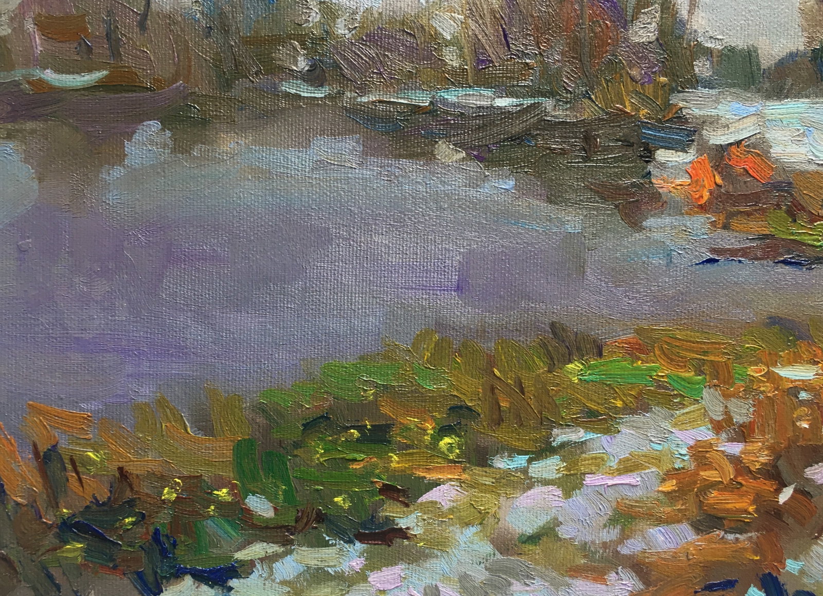 Oil painting Spring is coming Sergey Ivanovich - 8