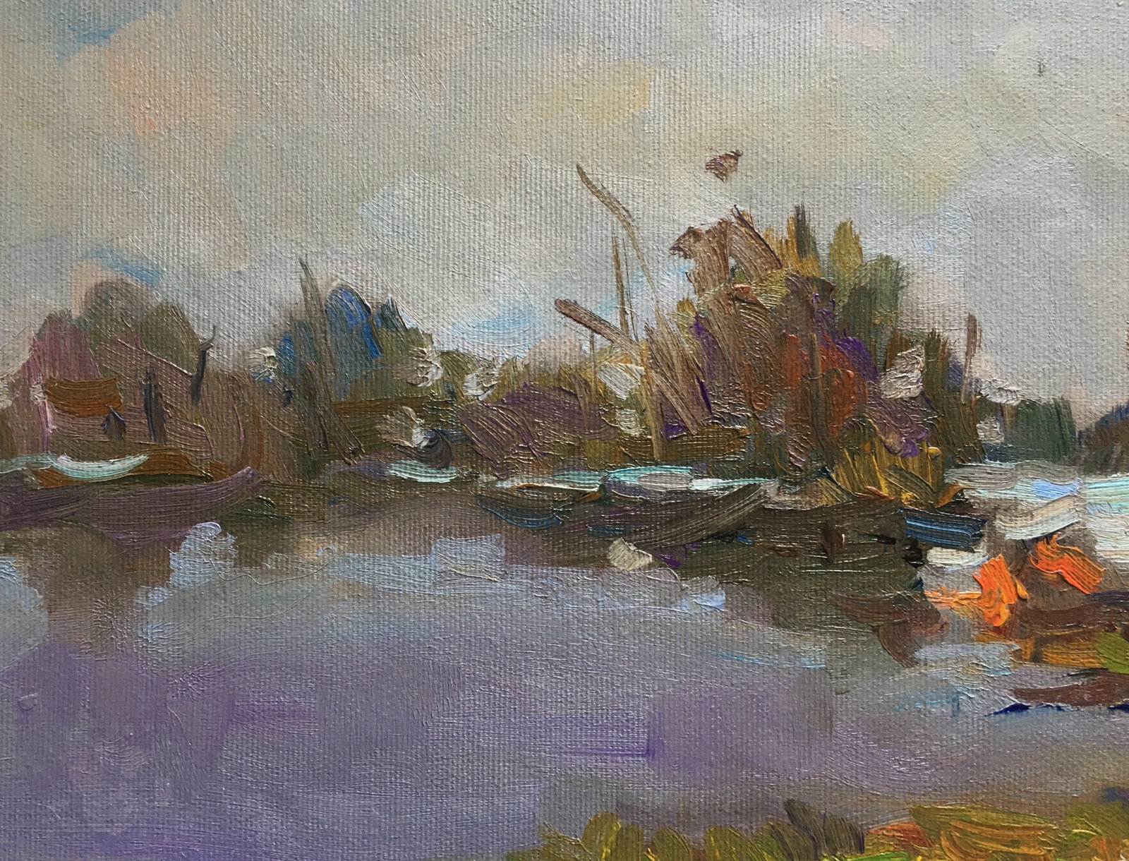Oil painting Spring is coming Sergey Ivanovich - 9