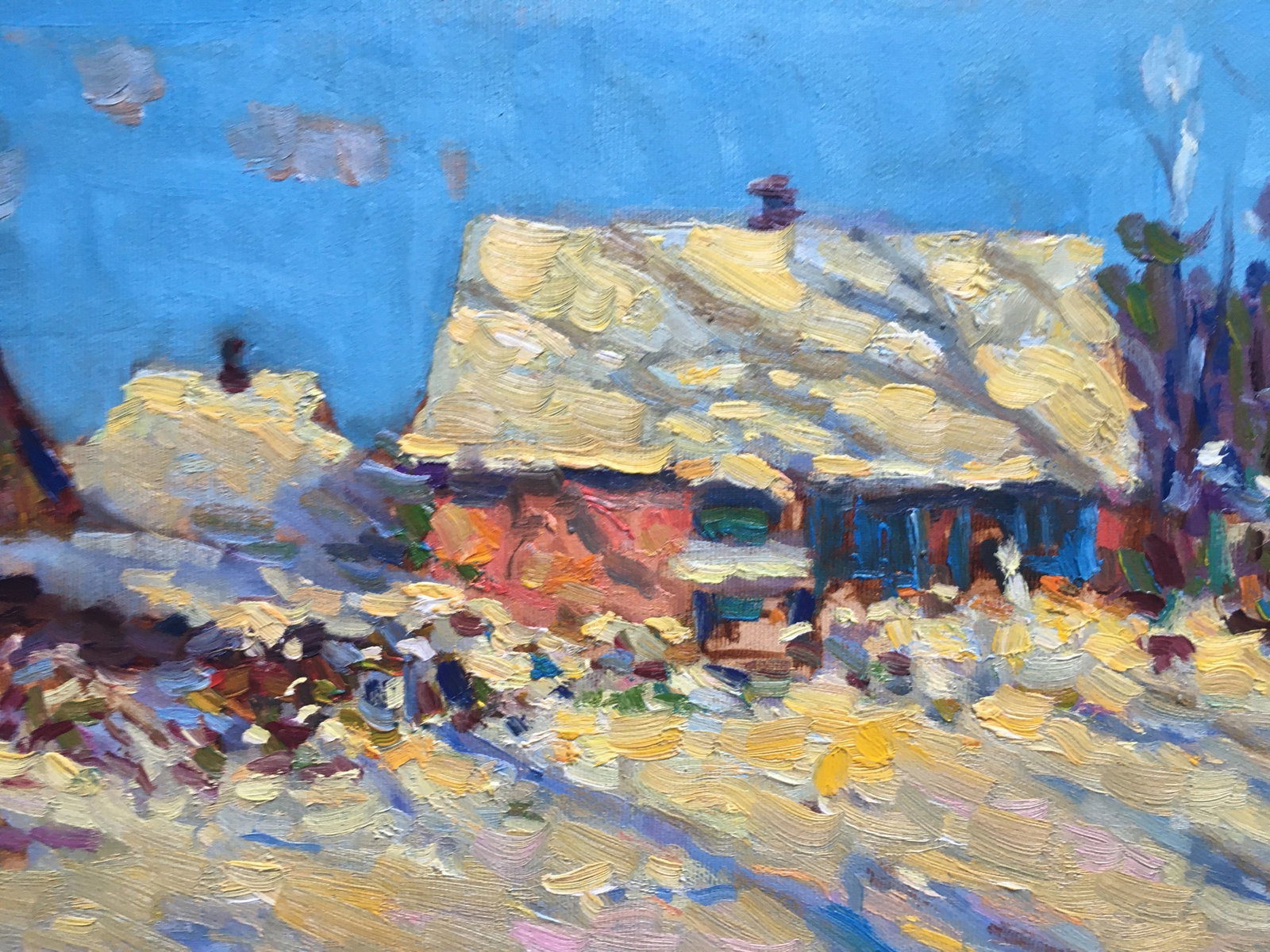 Oil painting Sunny day Sergey Ivanovich - 2
