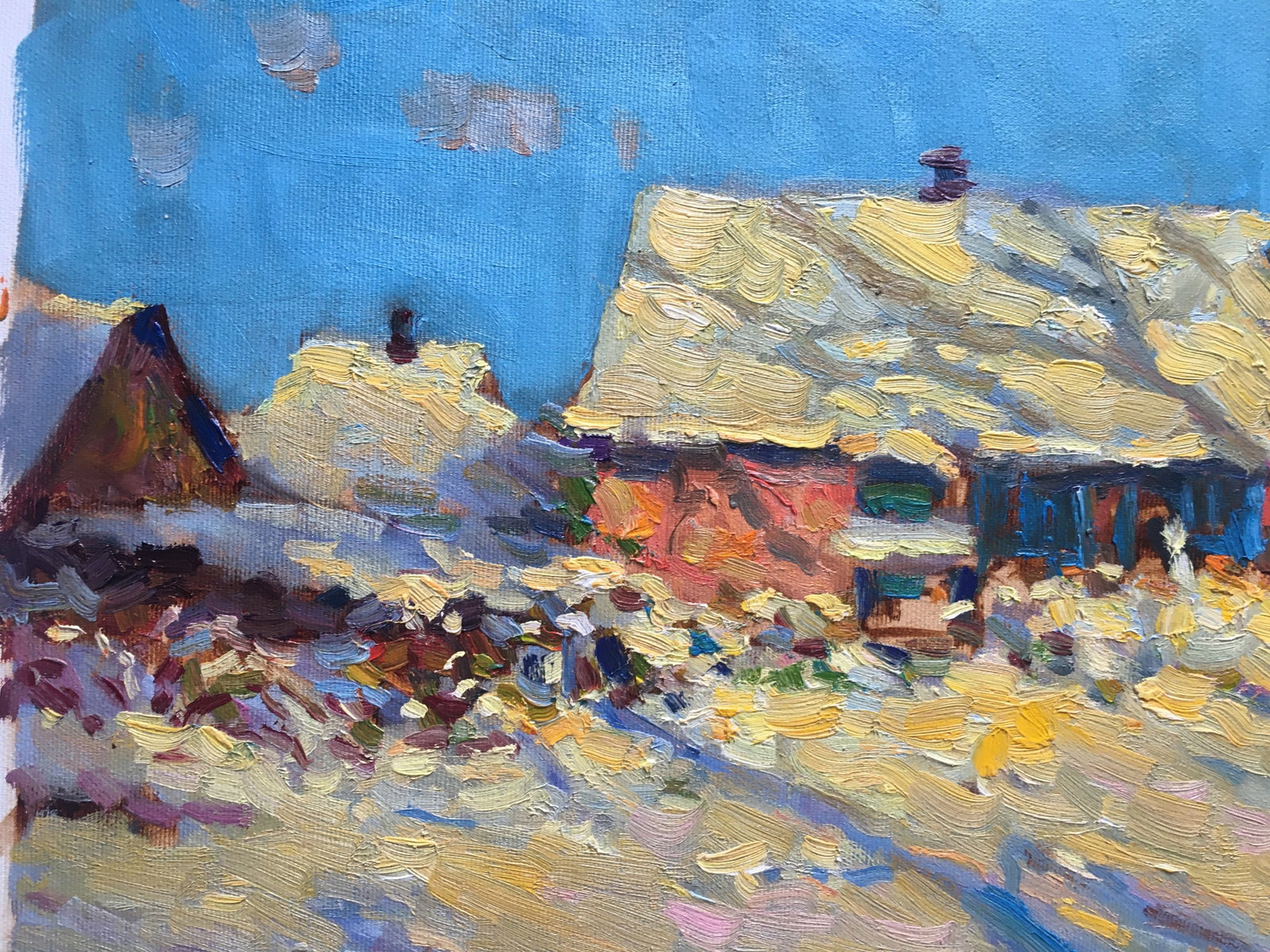 Oil painting Sunny day Sergey Ivanovich - 3