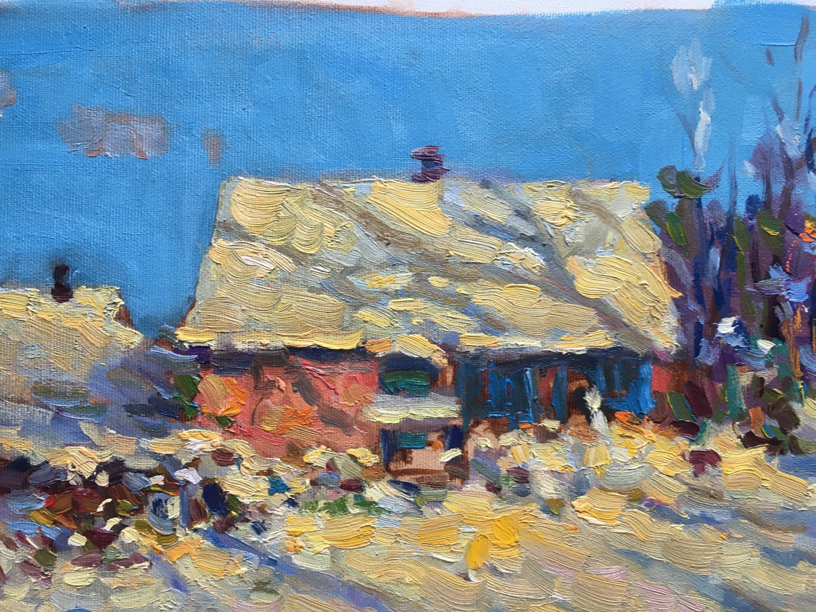 Oil painting Sunny day Sergey Ivanovich - 4