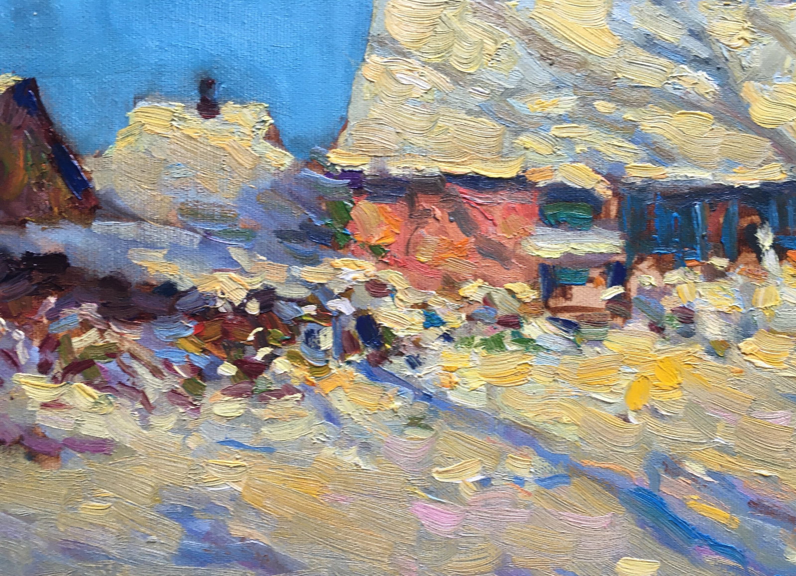Oil painting Sunny day Sergey Ivanovich - 5