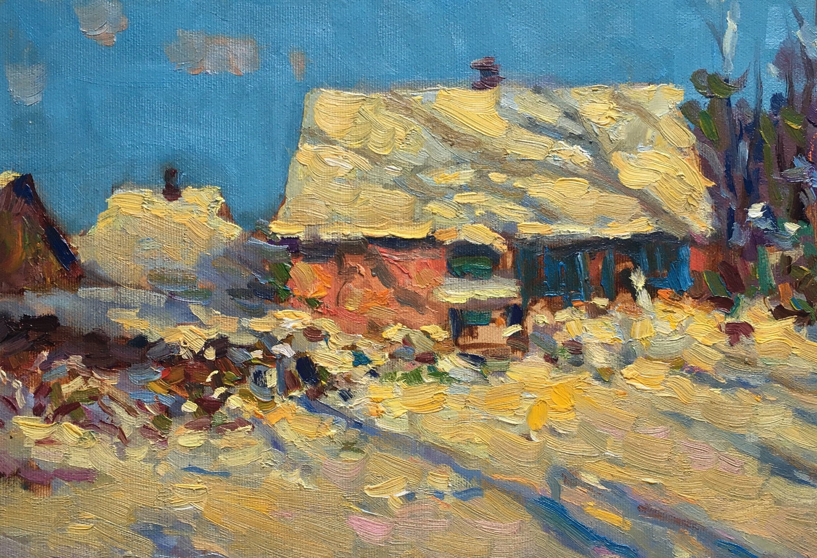 Oil painting Sunny day Sergey Ivanovich - 6