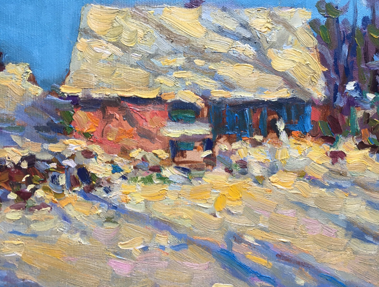 Oil painting Sunny day Sergey Ivanovich - 7