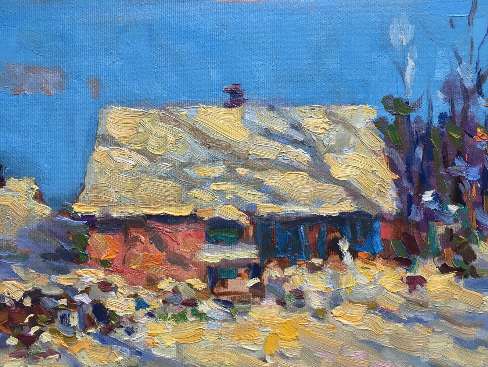 Oil painting Sunny day Sergey Ivanovich - 8