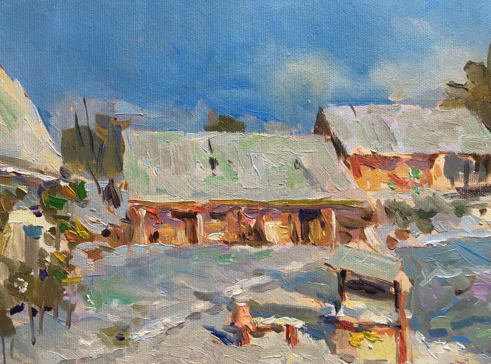 Oil painting Morning Sergey Ivanovich - 2