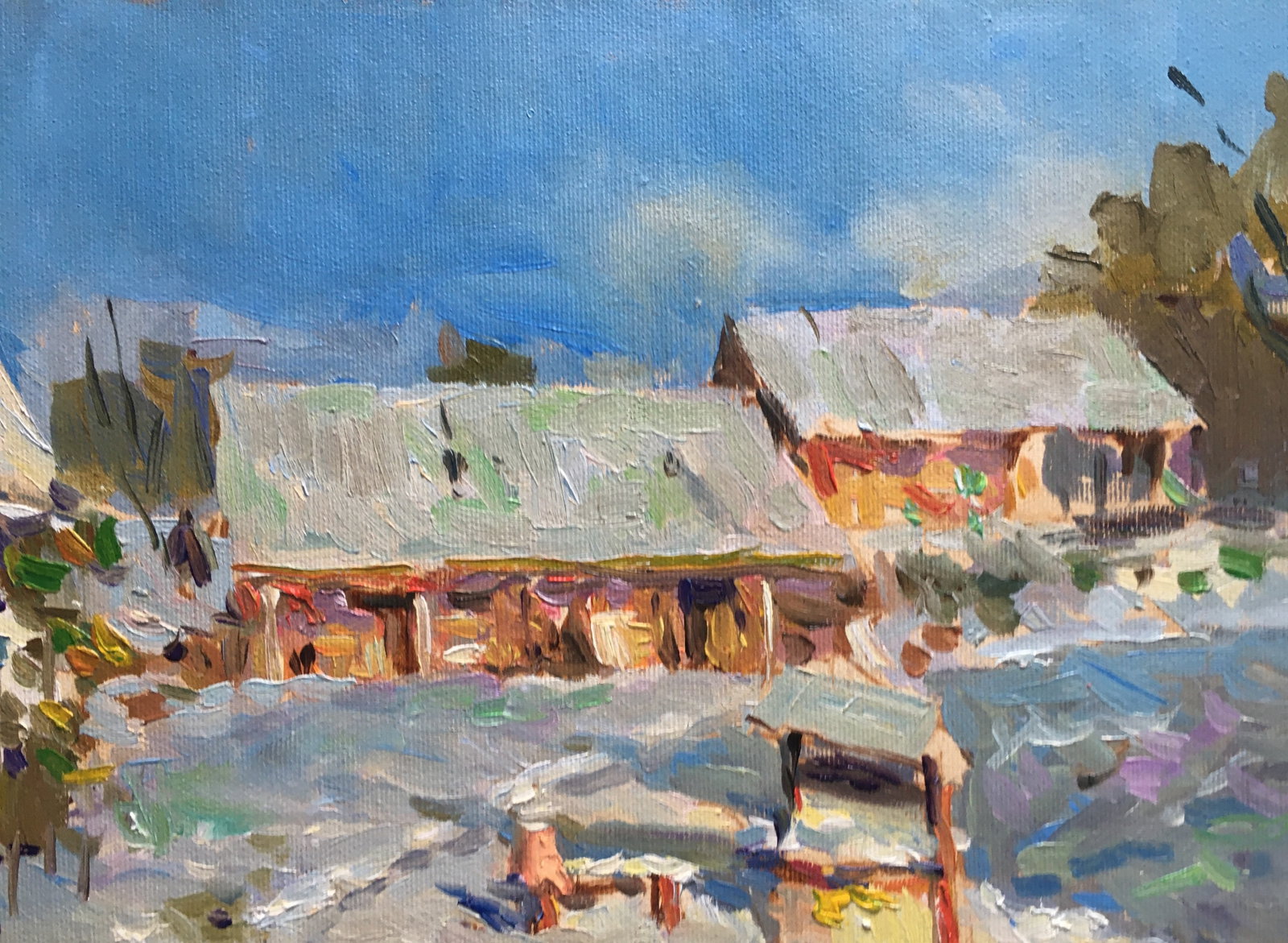 Oil painting Morning Sergey Ivanovich - 4