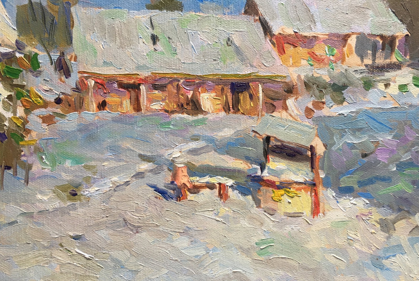 Oil painting Morning Sergey Ivanovich - 6