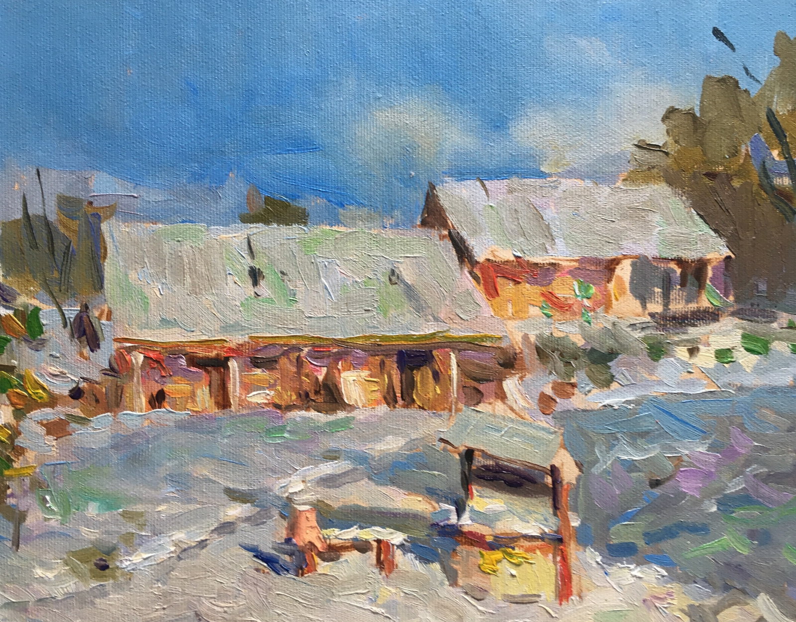 Oil painting Morning Sergey Ivanovich - 8