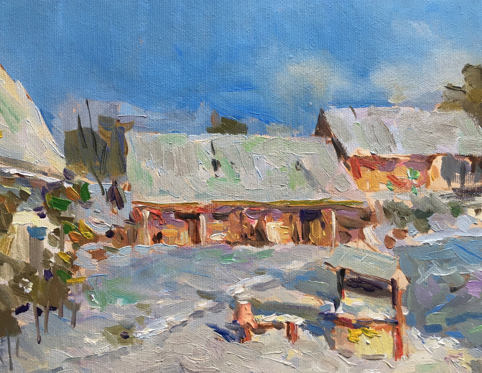 Oil painting Morning Sergey Ivanovich - 9