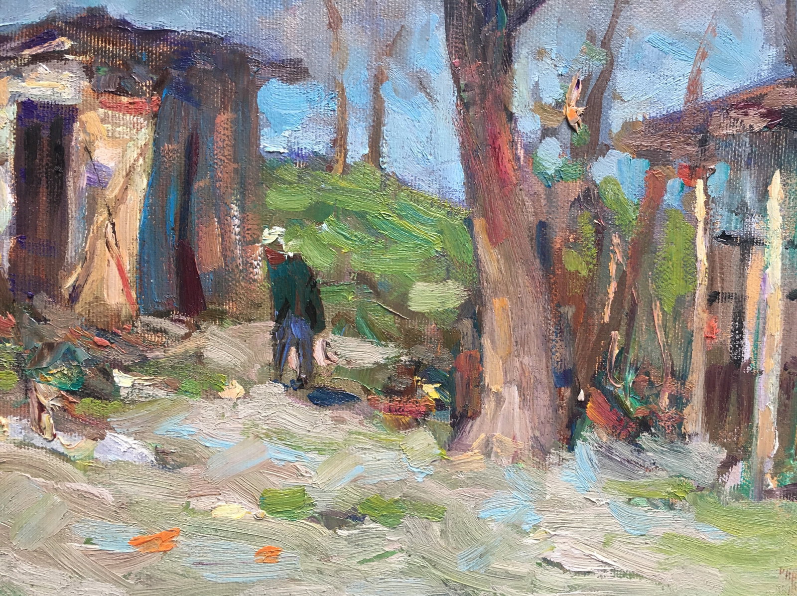 Oil painting Granny Sergey Ivanovich - 11