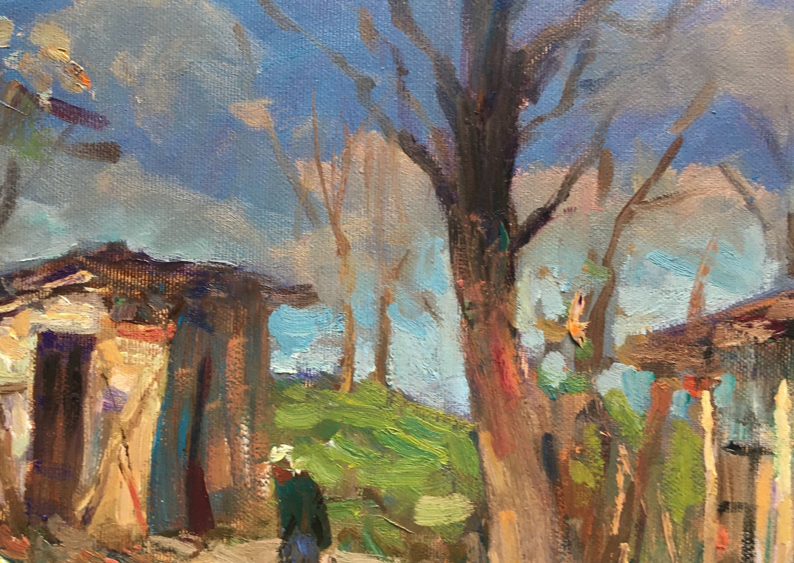 Oil painting Granny Sergey Ivanovich - 5