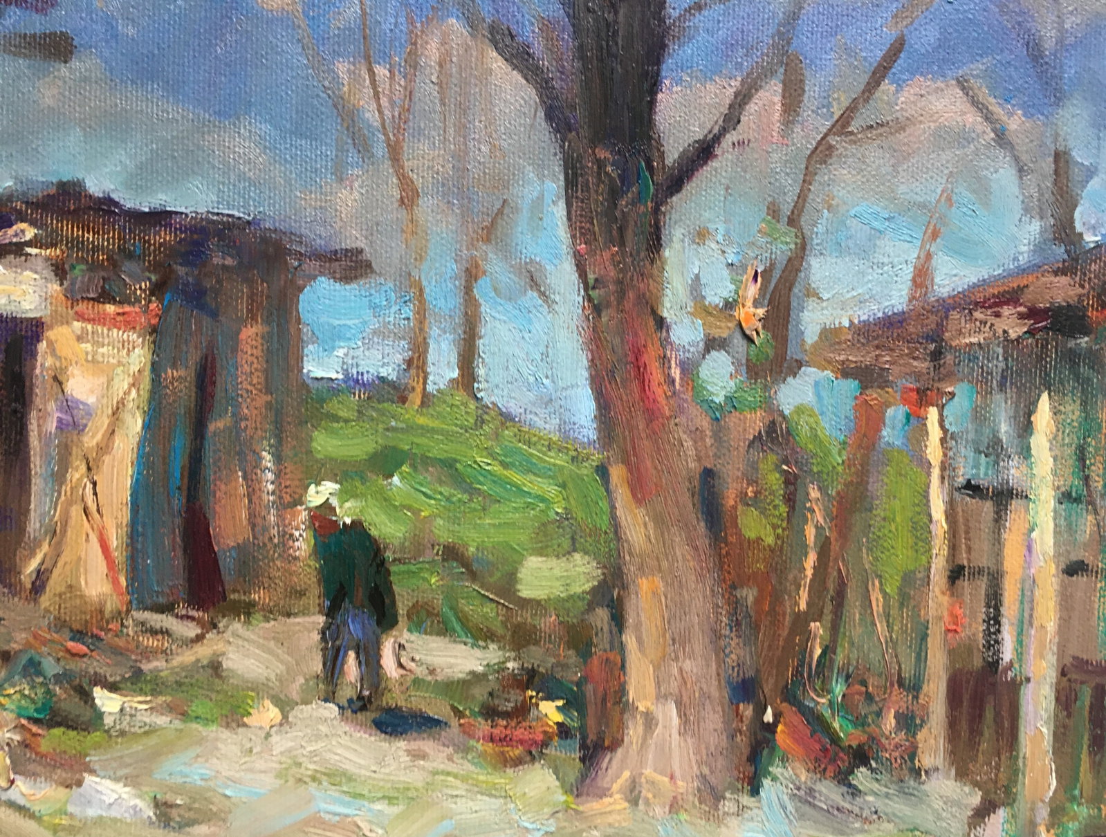 Oil painting Granny Sergey Ivanovich - 8
