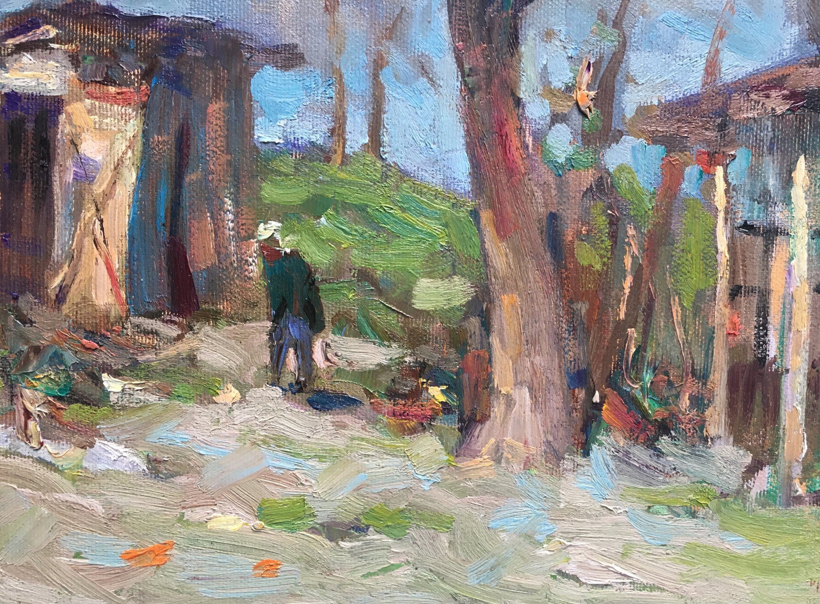 Oil painting Granny Sergey Ivanovich - 9