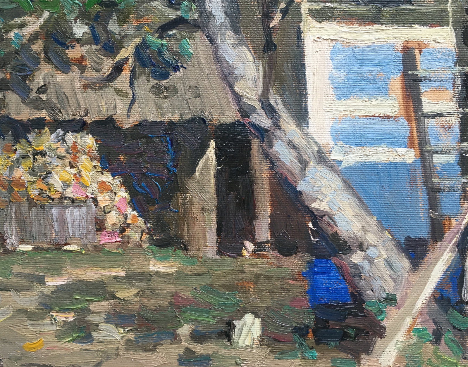 Oil painting A tree from childhood Sergey Ivanovich - 6
