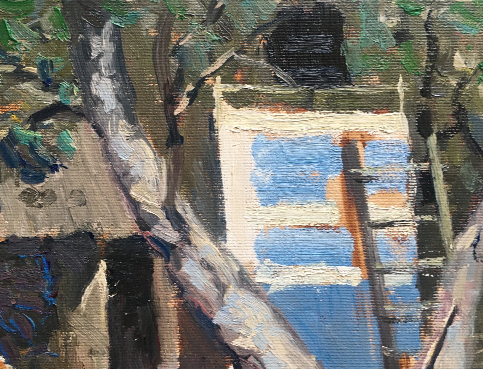 Oil painting A tree from childhood Sergey Ivanovich - 9
