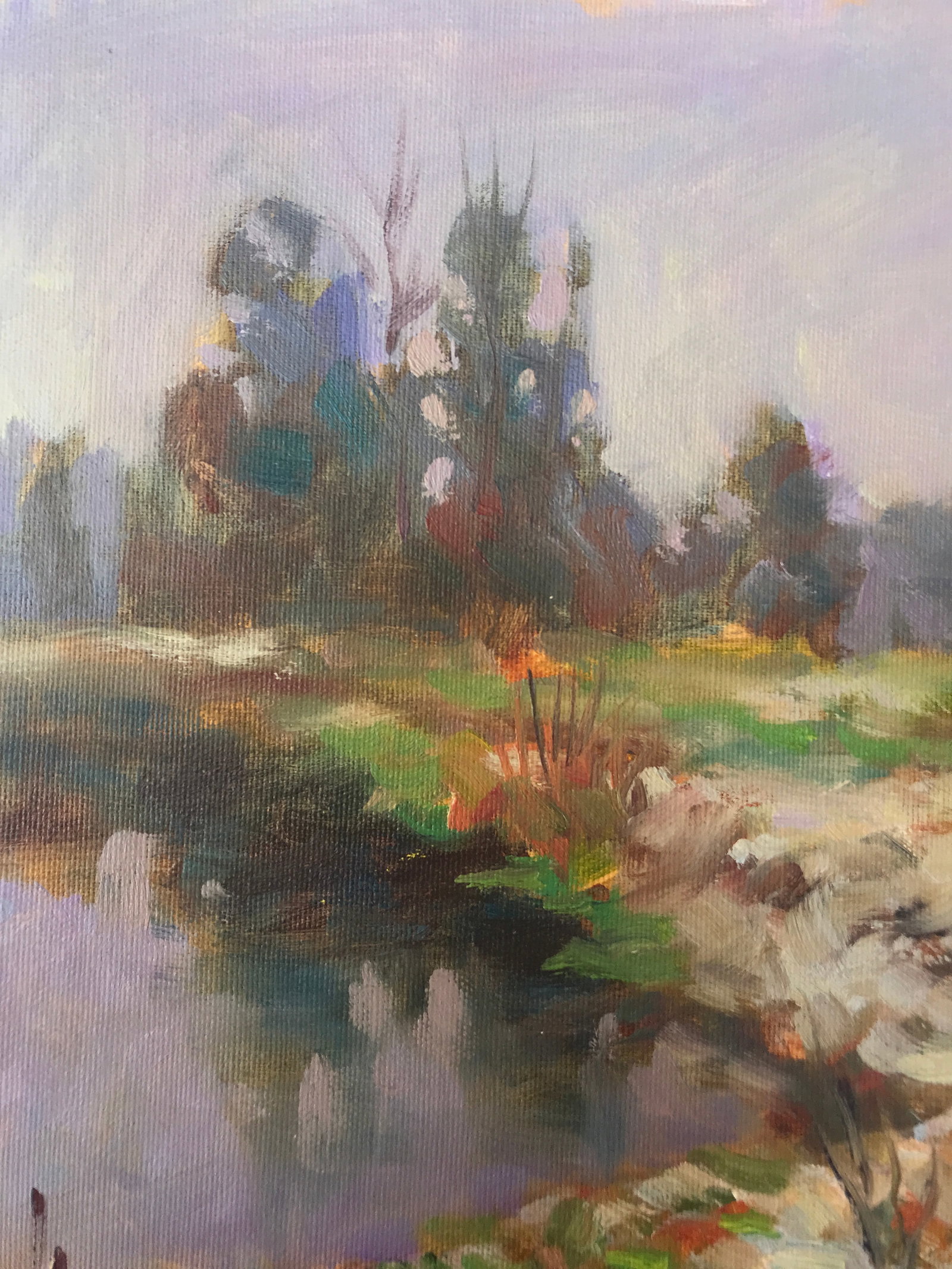 Oil painting on the shore Sergey Ivanovich - 3