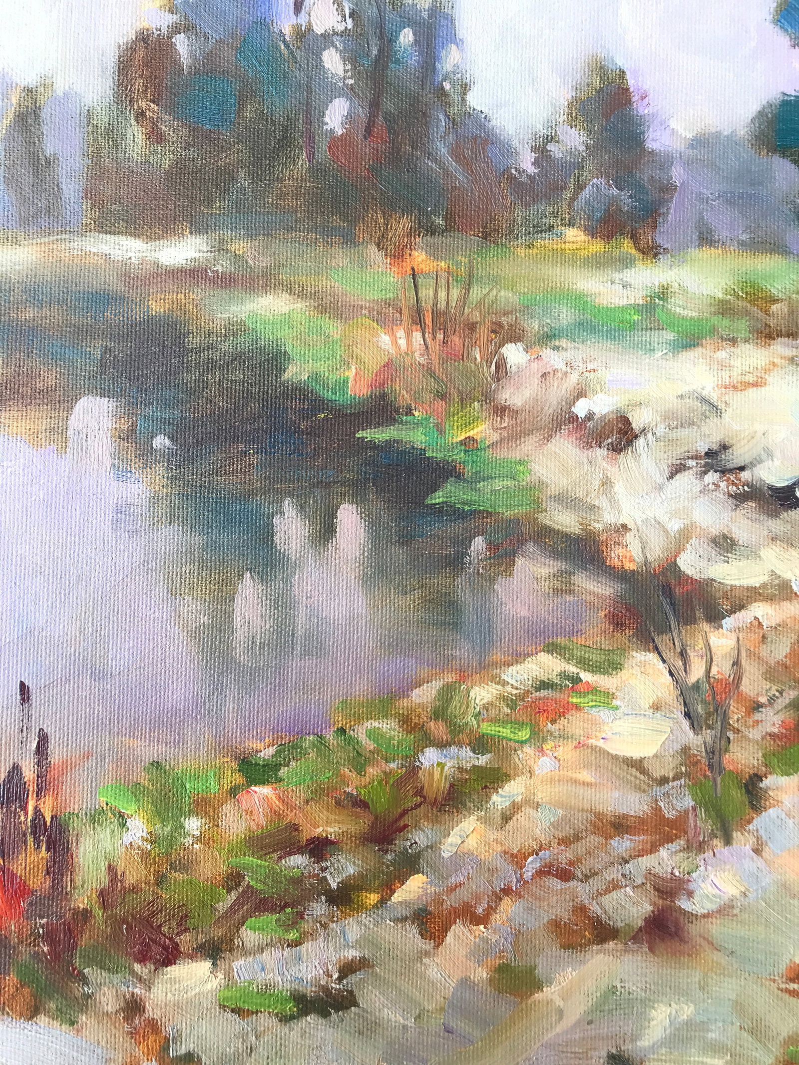 Oil painting on the shore Sergey Ivanovich - 5