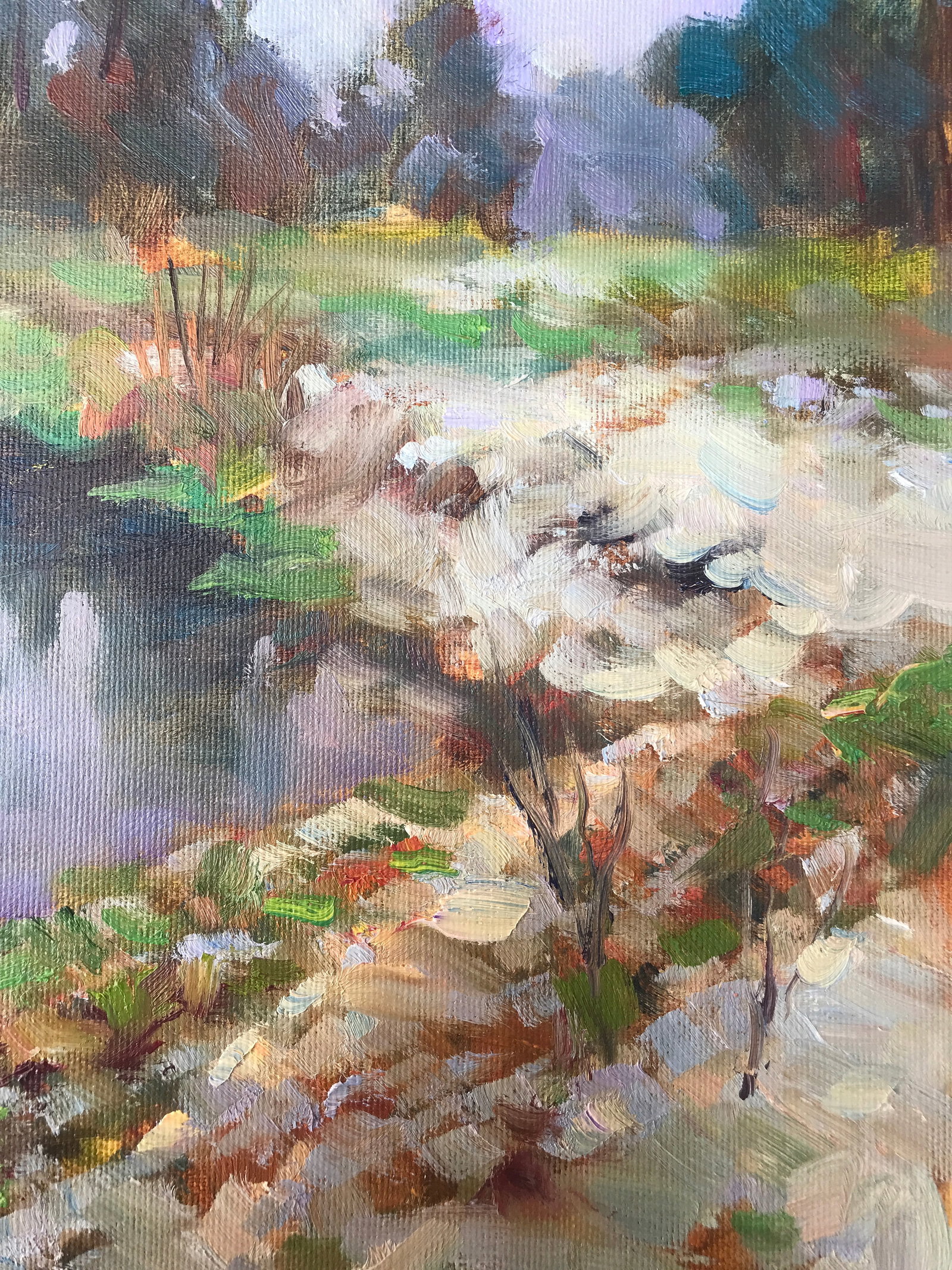 Oil painting on the shore Sergey Ivanovich - 6