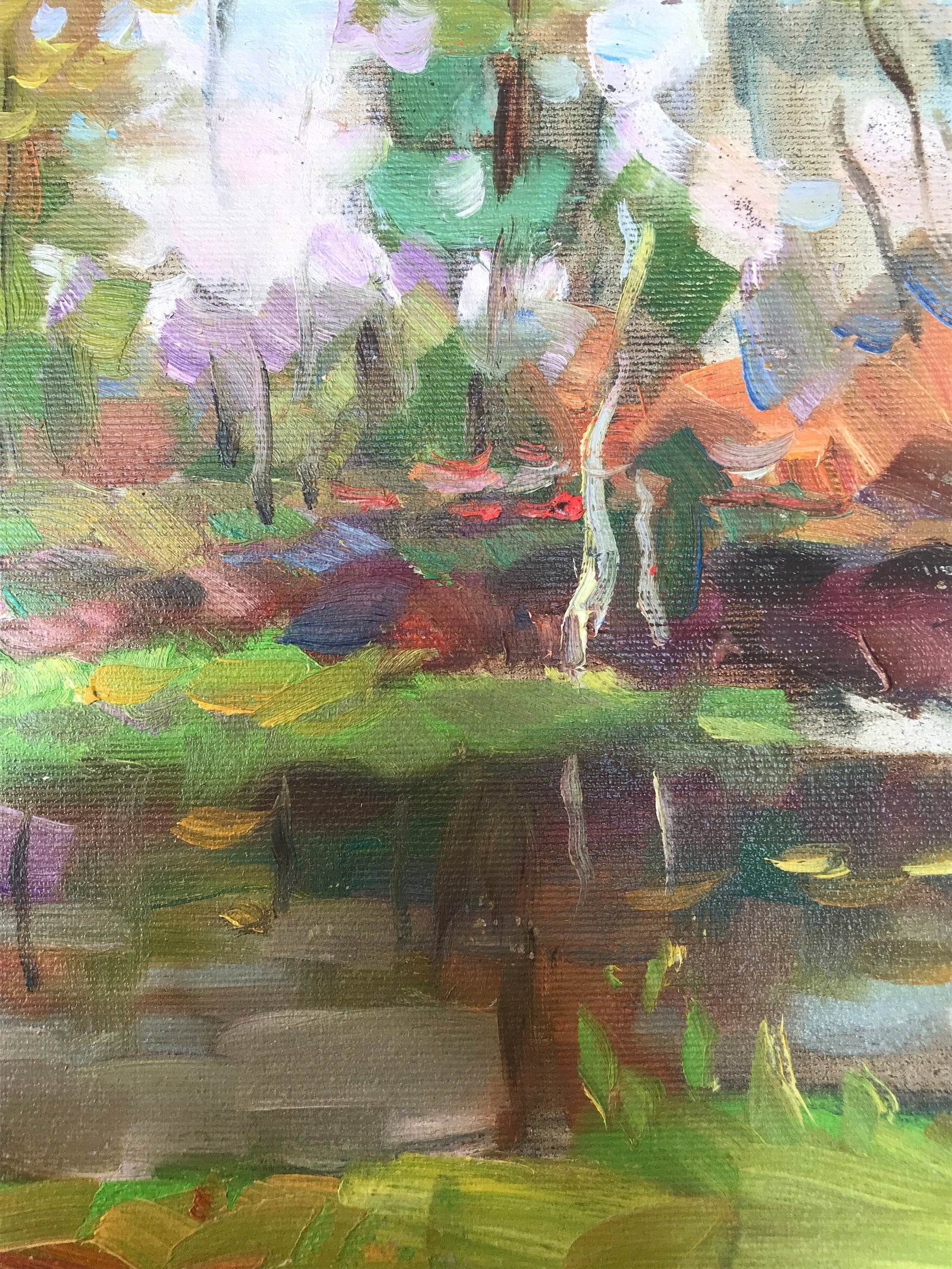 Oil painting picnic Sergey Ivanovich - 10