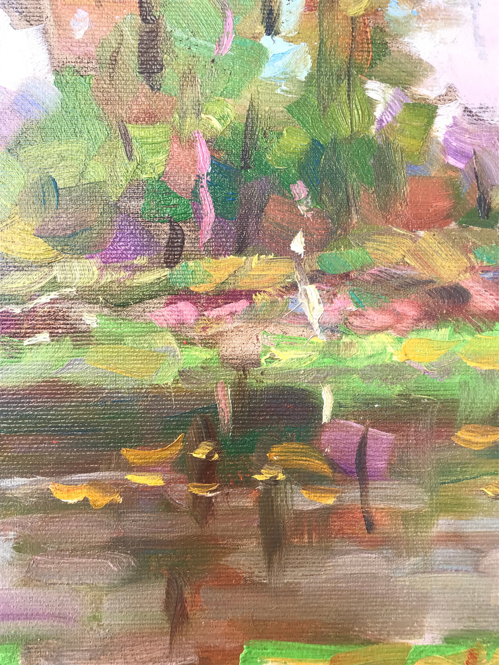 Oil painting picnic Sergey Ivanovich - 6
