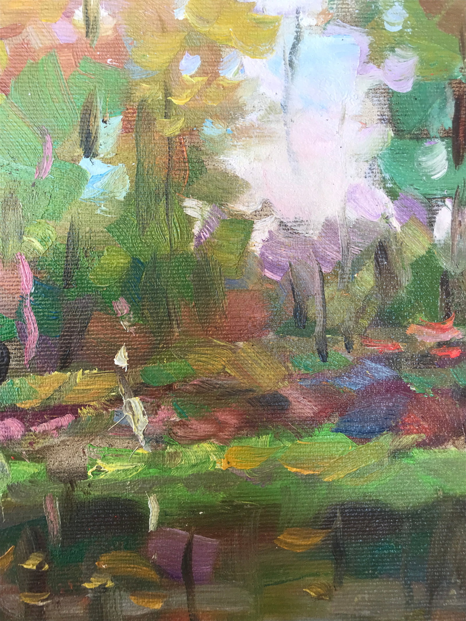 Oil painting picnic Sergey Ivanovich - 7