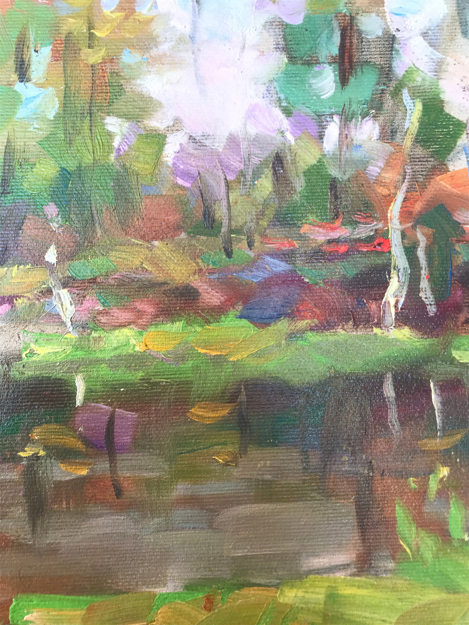 Oil painting picnic Sergey Ivanovich - 8