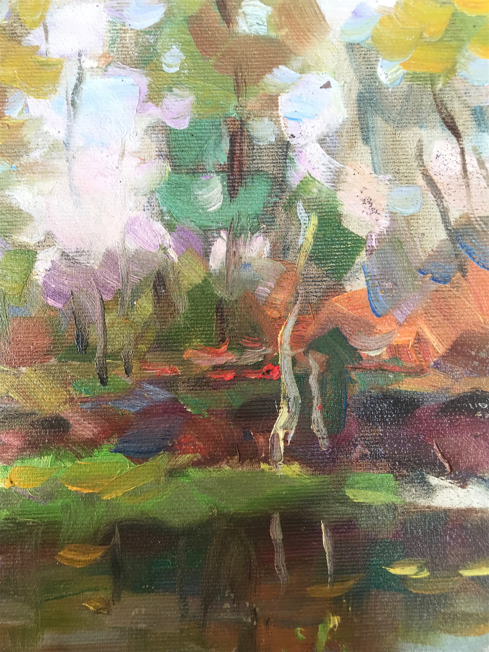 Oil painting picnic Sergey Ivanovich - 9