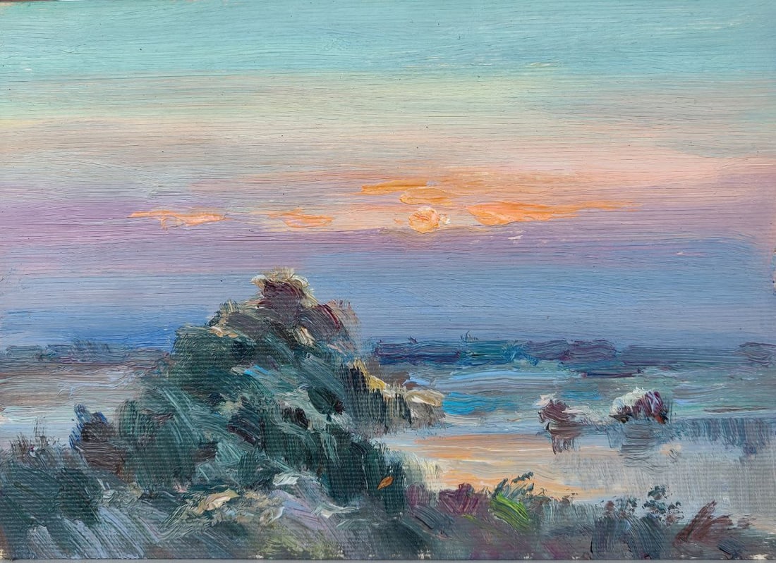 Oil painting Morning Vyacheslav Petrovich Babac - 2