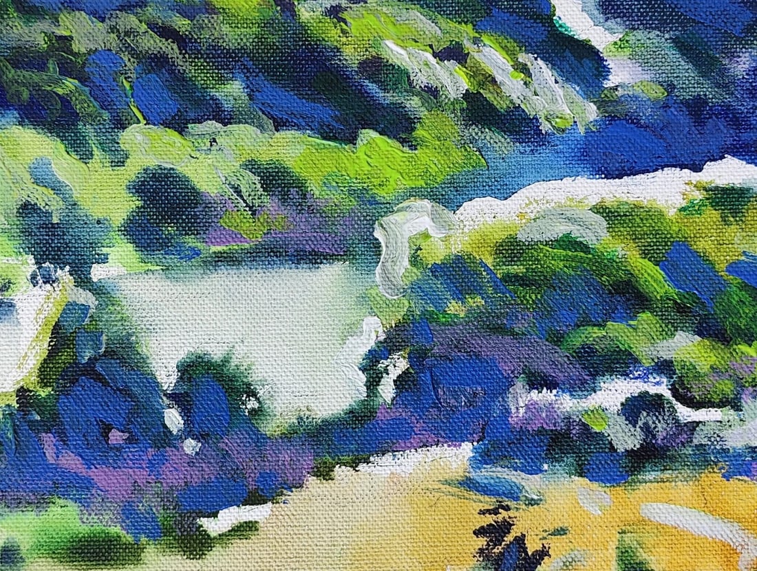 Oil painting Spring Vyacheslav Petrovich Babac - 5