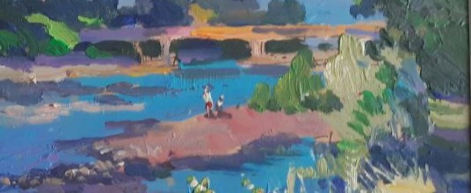 Acrylic painting Morning Vyacheslav Petrovich Babac - 2