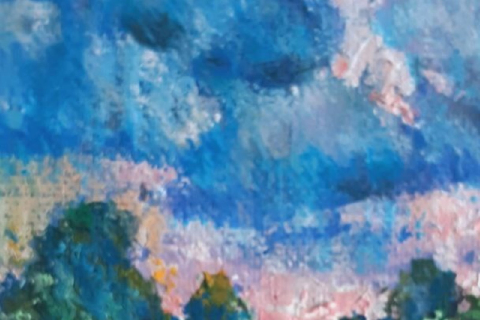 Acrylic painting Clouds Vyacheslav Petrovich Babac - 2
