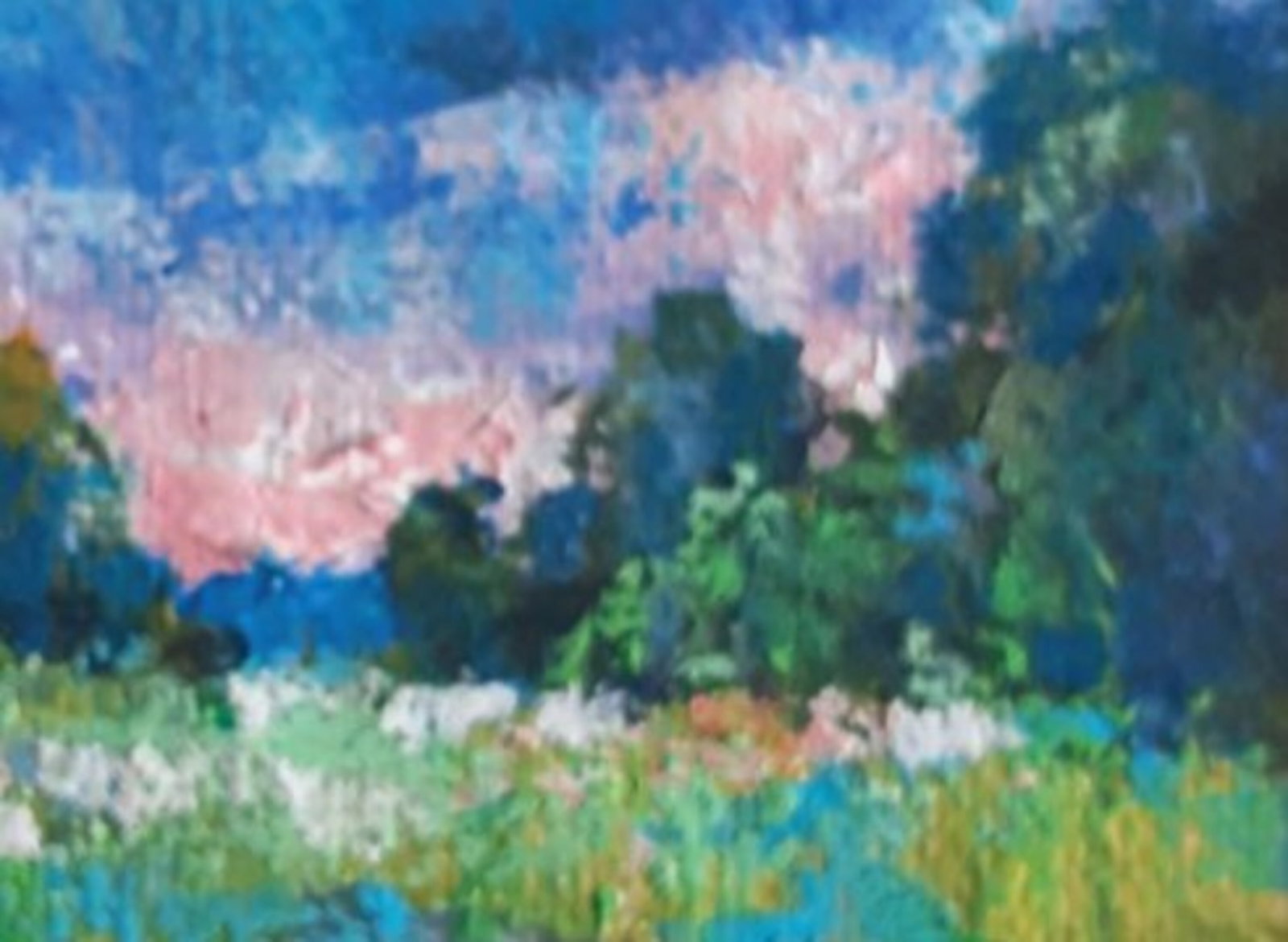 Acrylic painting Clouds Vyacheslav Petrovich Babac - 3