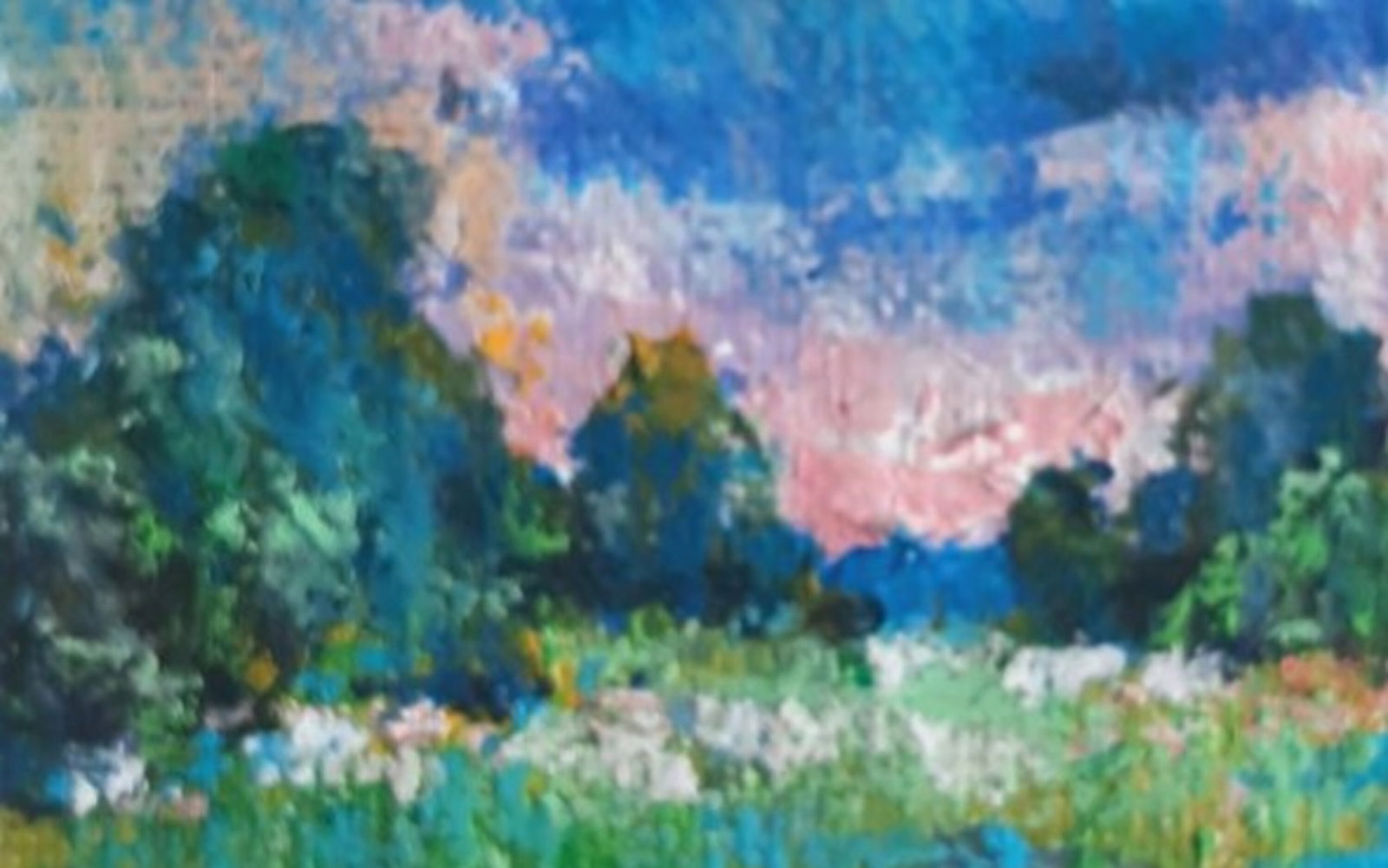 Acrylic painting Clouds Vyacheslav Petrovich Babac - 4
