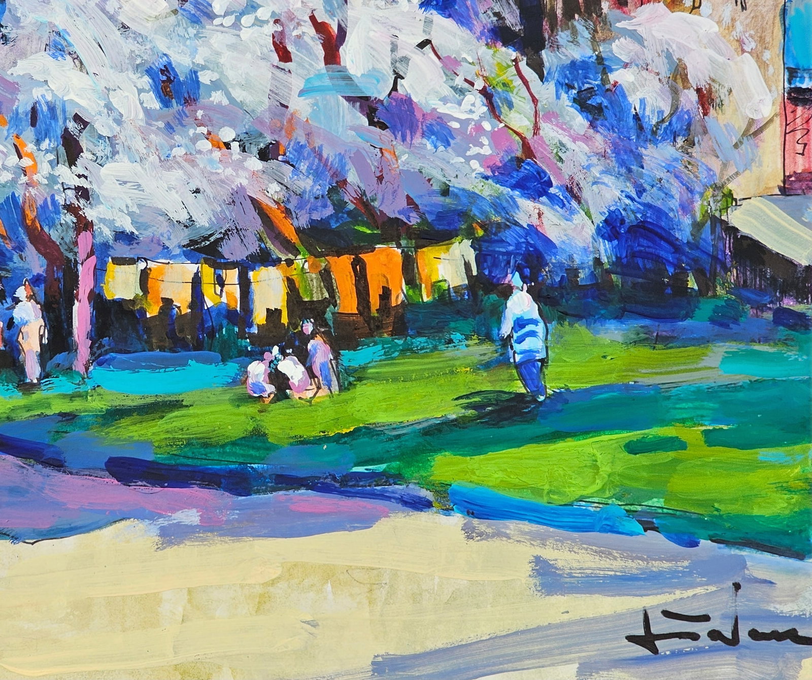 Oil painting Landscape Vyacheslav Petrovich Babac - 6