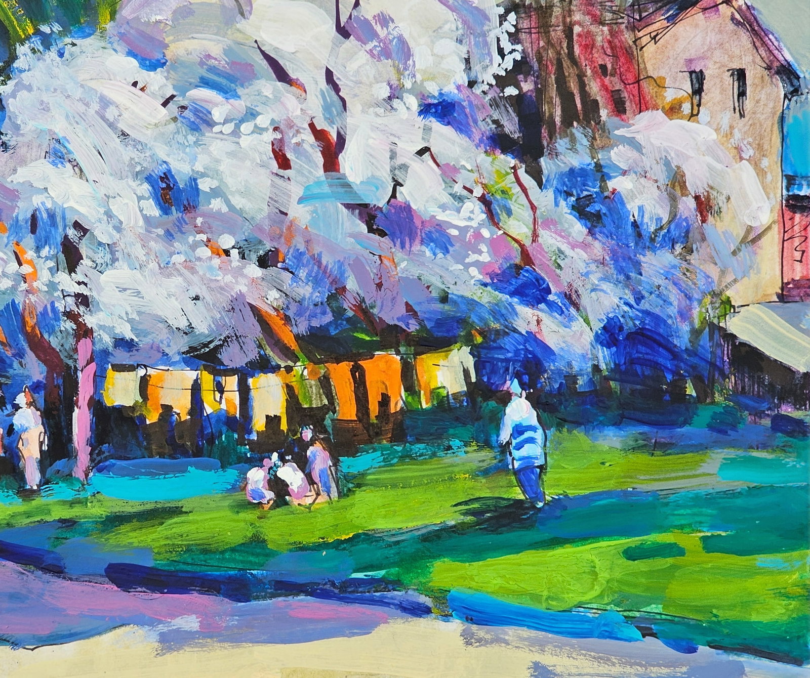 Oil painting Landscape Vyacheslav Petrovich Babac - 9