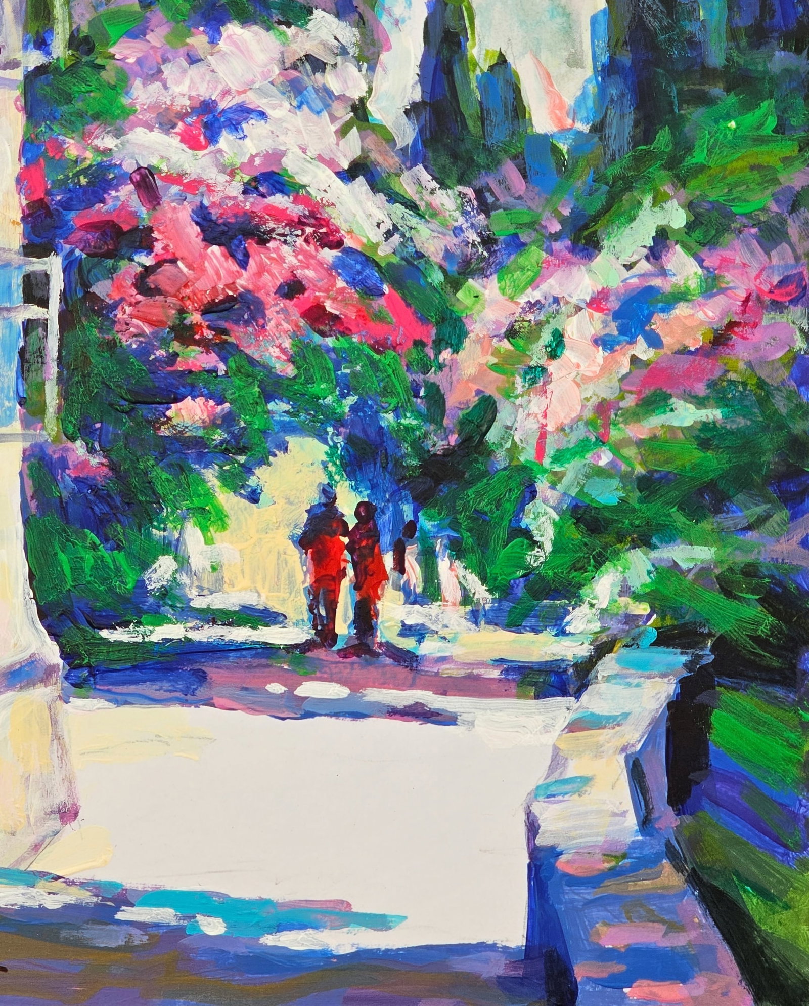 Oil painting spring landscape Vyacheslav Petrovich Babac - 6