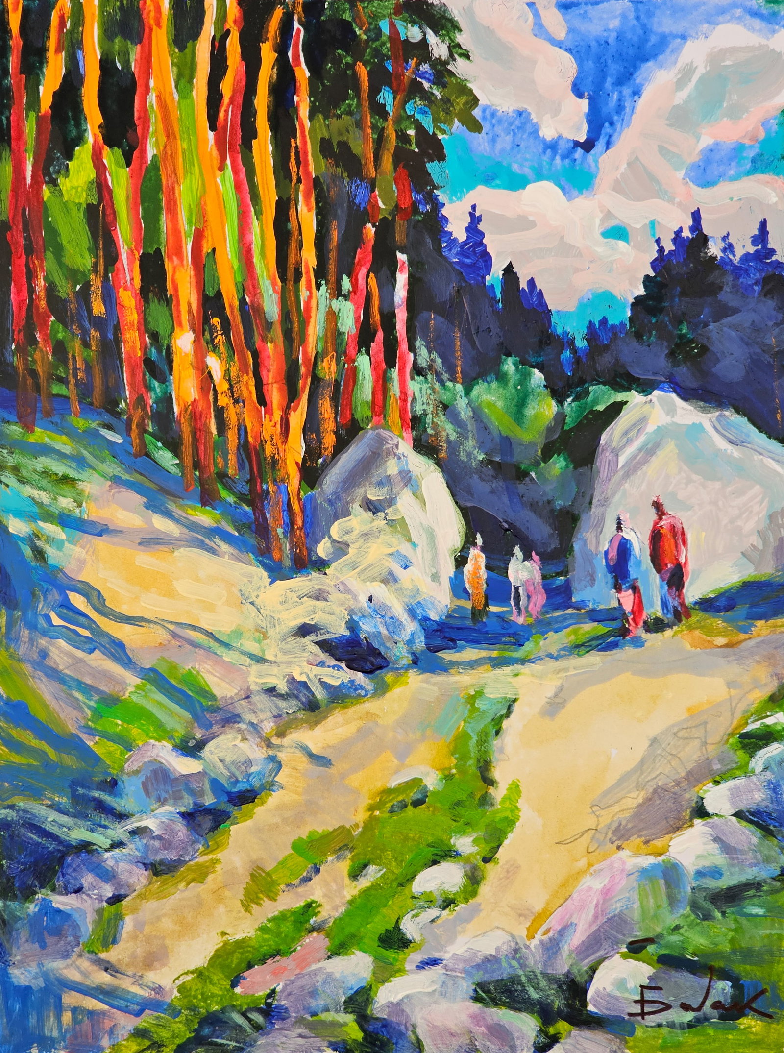 Oil painting Landscape Vyacheslav Petrovich Babac: Title: Oil painting Landscape Vyacheslav Petrovich Babac Description: 197BA Painter: Vyacheslav Petrovick Babac Size: 28x21 cm/ 11.02x8.26 inches Component: oil, cardboard Original painting from our