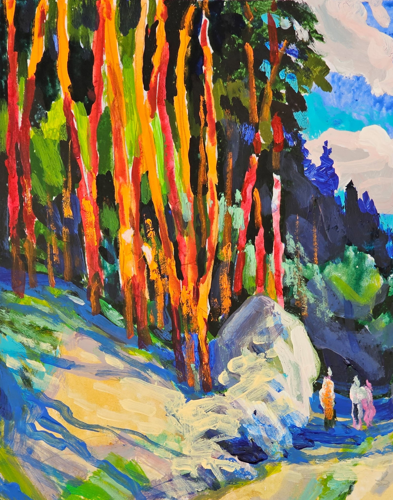 Oil painting Landscape Vyacheslav Petrovich Babac - 3