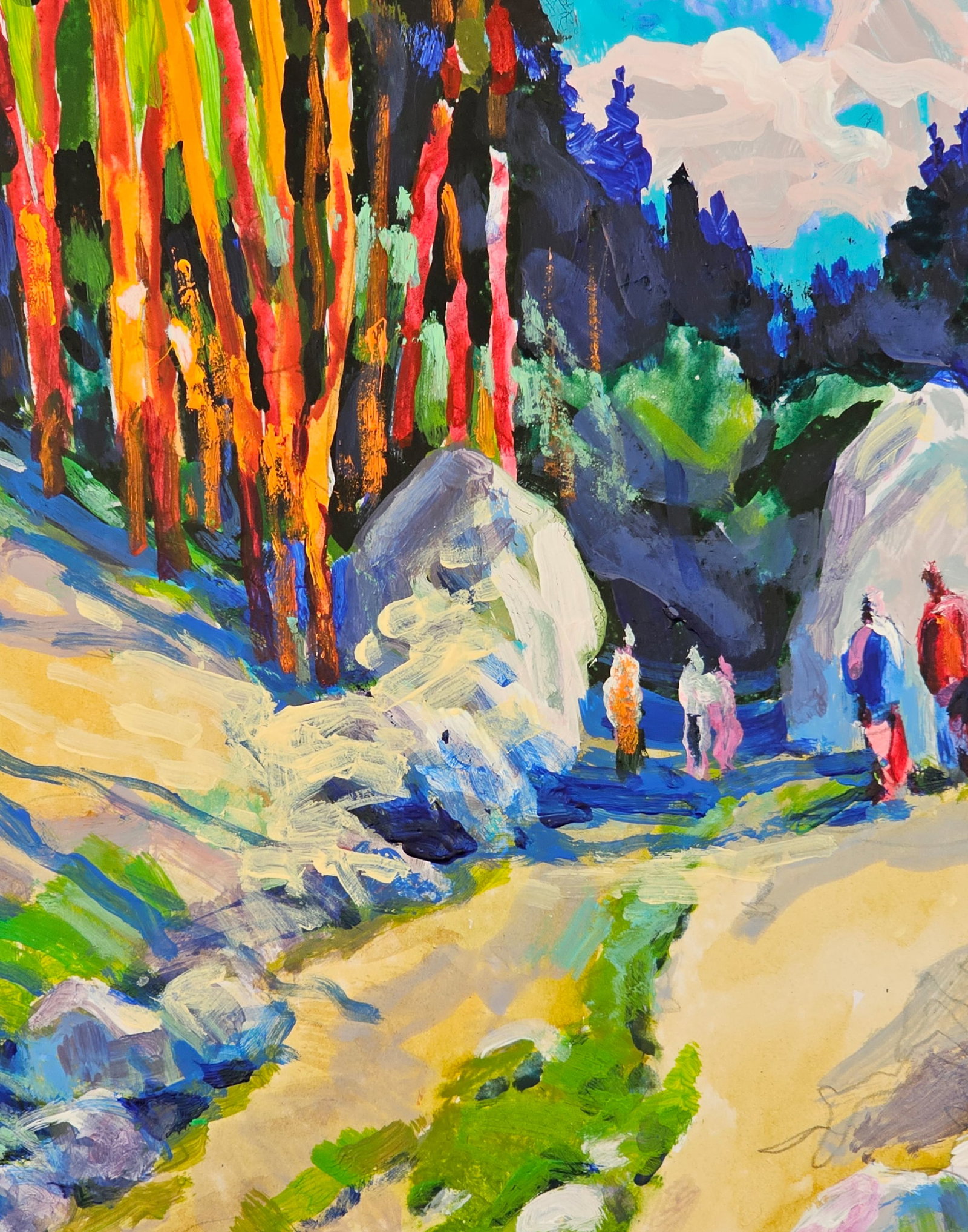 Oil painting Landscape Vyacheslav Petrovich Babac - 7