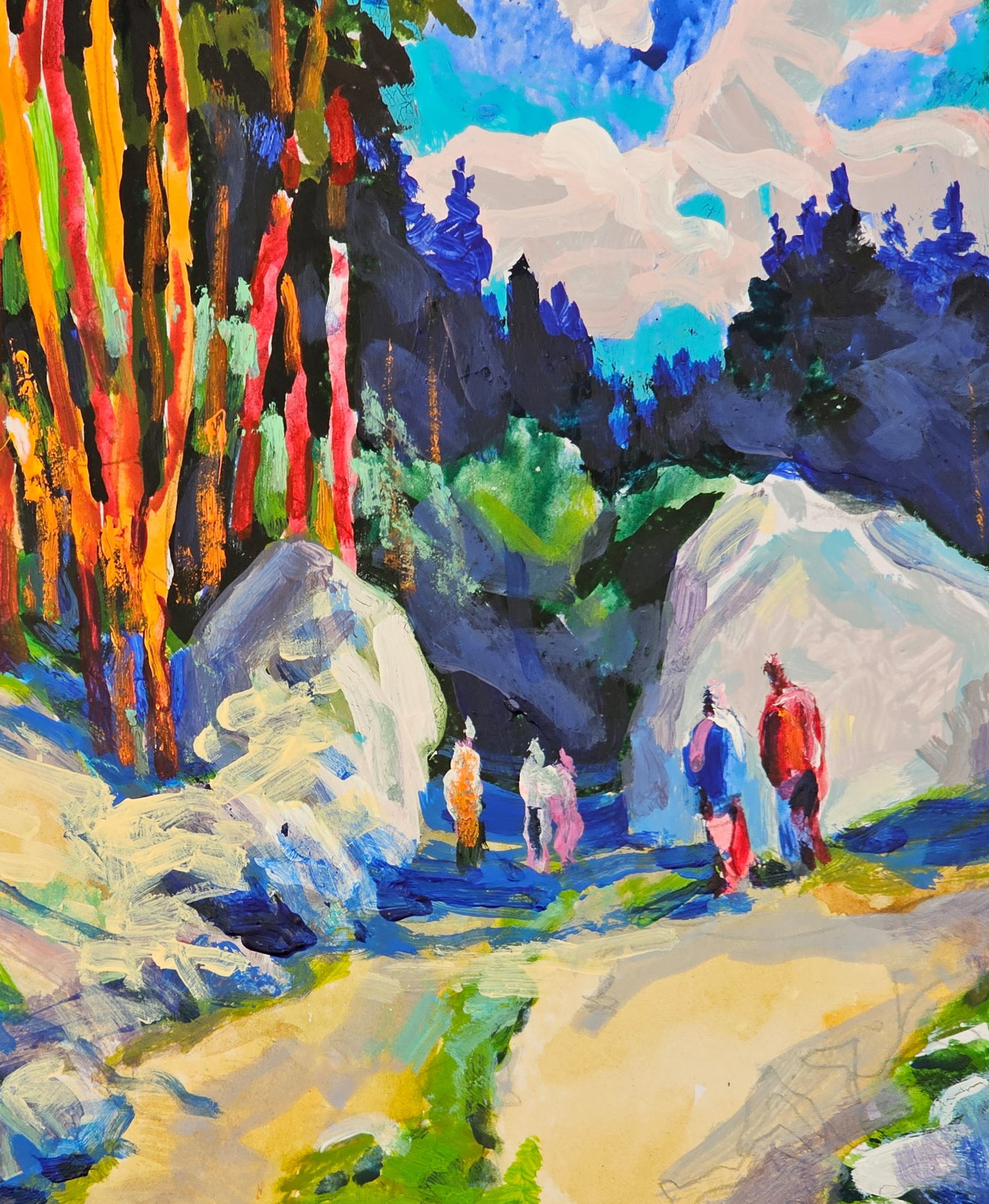 Oil painting Landscape Vyacheslav Petrovich Babac - 9