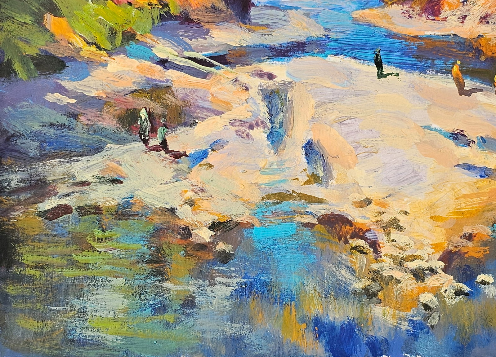 Acrylic painting the city of Ivano-Frankivsk Vyacheslav Petrovich Babac - 5