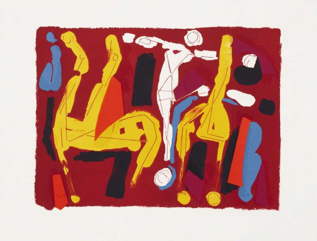 Marino Marini Signed Original Lithograph Chevaux et Cavalier-V 1974 Framed - 3